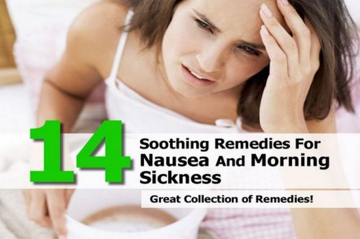14 Soothing Remedies for Nausea and Morning Sickness - Nausea can be caused for many reasons, from dehydration to food poisoning, morning sickness to motion sickness, medications to acid reflux. Here are 14 home remedies for nausea and morning sickness
